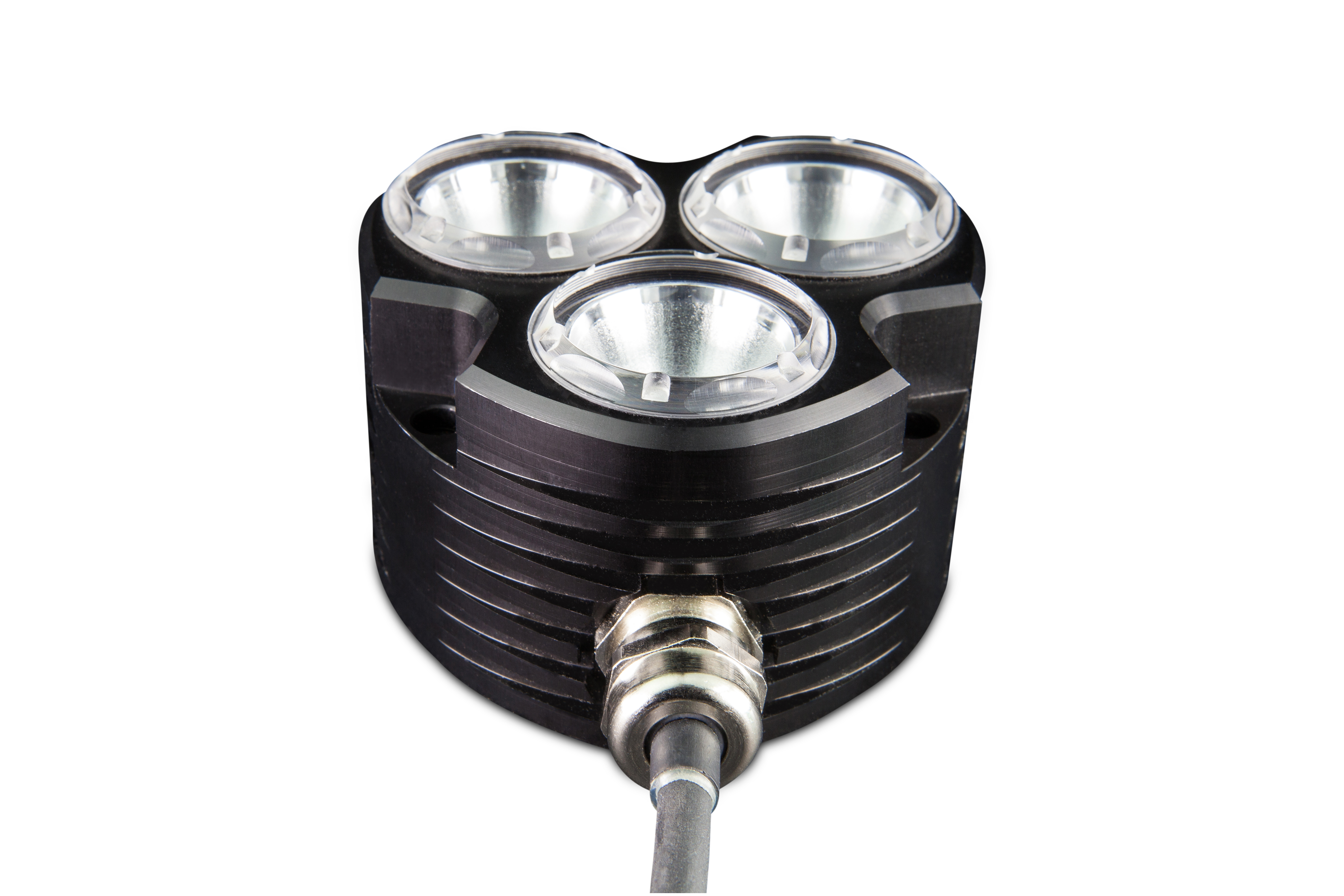 1nm port, silver anodized